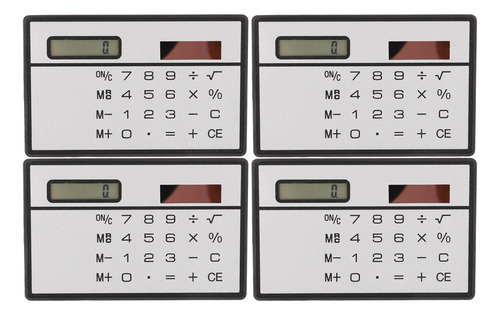Calculadora De Bolsillo Pequeña Alimentada Por Energía Solar
