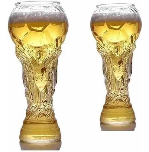 Vaso Cervecero Forma De Copa Mundial Fifa Vidrio