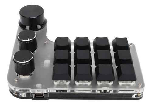 Teclado Programable Con 3 Botones Rgb Y 12 Teclas Bluetooth