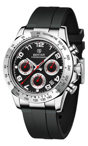 Benyar 5192_reloj Sport_daytona Style_calidad_moderno_crono