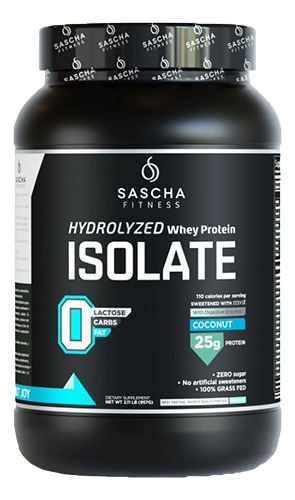 Sascha Fitness Whey Protein Isolate Proteína - Sabores