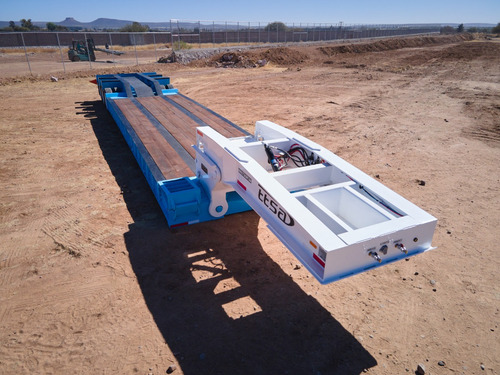 Lowboy Cama Baja 60 Ton Cuello Desmontable Hidraulico