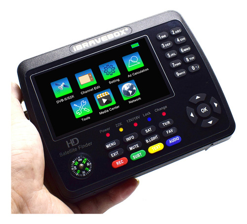Rx Star Search Instrument Hd Meter Finder, Satélite Digital