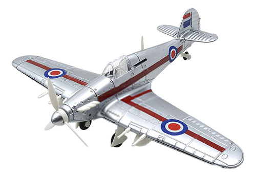 Kits De Construcción 1:48, Modelo De Avión, Regalo Plata