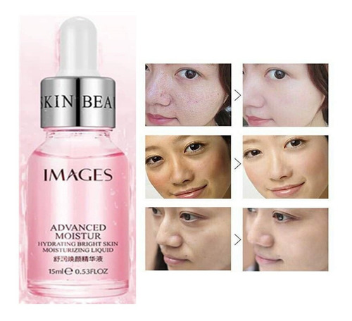Imagen 2 de 5 de Esencia Serum Facial Hidratante Extracto Rosas Ácido Hialuro