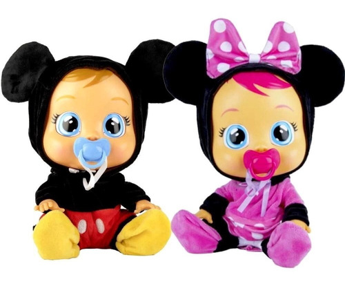 Bebes Llorones Cry Babies Minnie Mickey Bebe Lloron Original