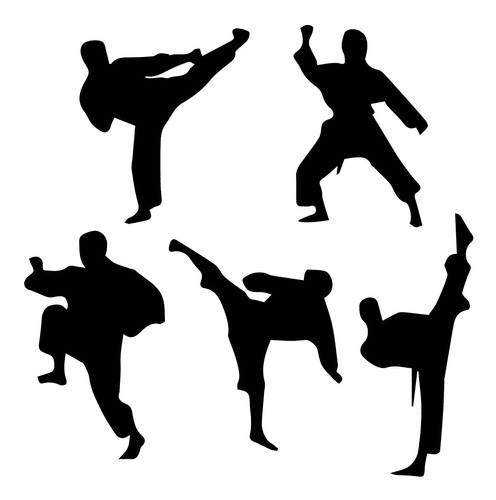 Âcreative Vinyl Sport Taekwondo Wall Decor Taekwondo Pl...