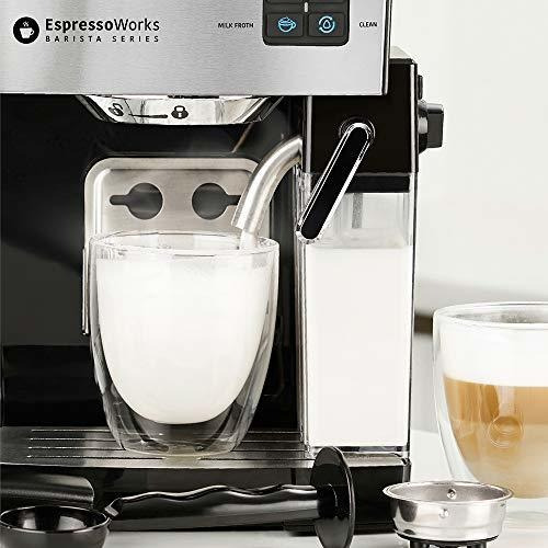 Cafetera Espresso Con Espumador Vapor Espressoworks 15 Bar
