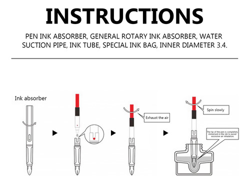 Dispositivo De Tinta Útil Para Rellenar Tinta Con Bolígrafo