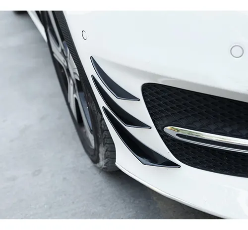 Universal Car Body Kits Front Bumper Fin Splitter Spoiler