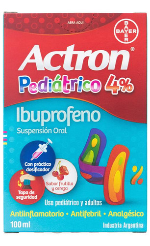 Actron Pediatrico 4 % 100 Ml