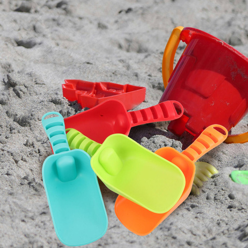 4 Palas De Arena Para Playa Para Niños Pequeños: Cavar Cajas