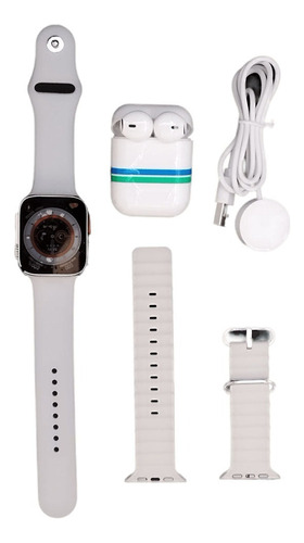 Combo Reloj Inteligente Smart Watch + Earphone Inalámbricos 
