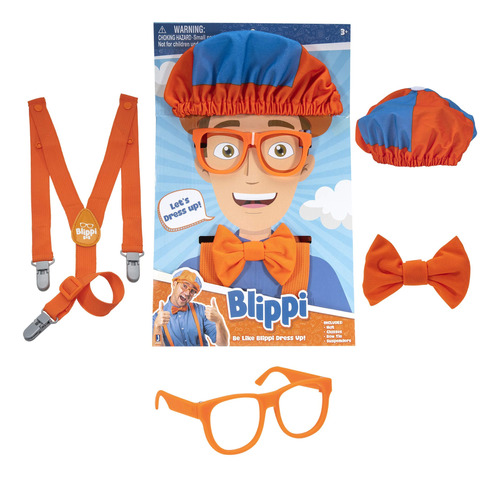 Be Like Blippi Juego De Vestir De Personaje, Accesorios De .