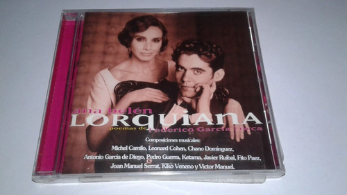  Cd Ana Belen  Lorquiana Federico Garcia Lorca 