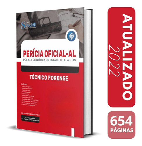 Apostila Perícia Oficial De Alagoas Técnico Forense