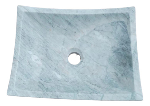 Lavabo Ovalin Cuadrado Mármol Blanco Bego Medidas 40 X 40