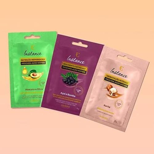 Máscara Capilar Eudora Instance Açaí E Bambu 30g