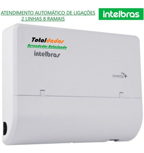 Kit Pabx Conecta+ 2x8 Disa Atendimento Automatico Intelbras