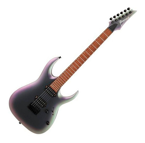 Guitarra eléctrica Ibanez RGA Standard RGA42EX de meranti black aurora burst matte mate con diapasón de jatoba