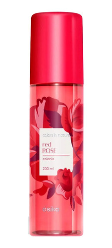 Colonia Red Rose Colors In Nature 200 Ml Esika