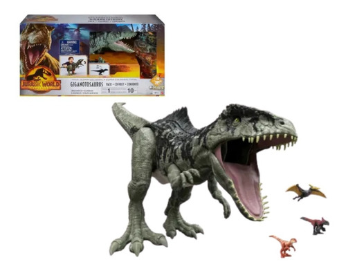 Set De Figuras Mattel Jurassic World Super Colossal Total 