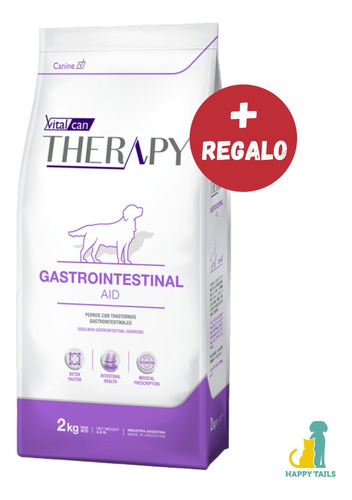 Vitalcan Therapy Gastrointestinal Dog X 2 Kg - Happy Tails