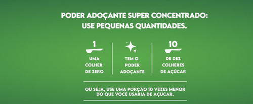 Adoçante Em Pó Zero Eritritol Stevia Taumatina Pura Vida