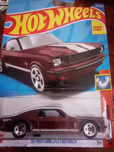 Mustang 65' 2+2 Fastback Hotwheels 