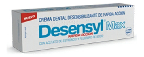 Desensyl Max Crema Dental Desensibilizante Rápida Acción 60g