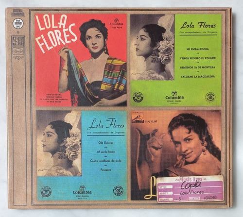 Lola Flores Cd Los Simples En 45 S 