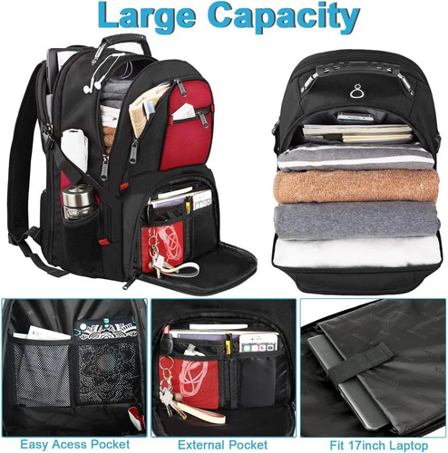 A Mochila Grande De 50 L De Viaje For Hombres Y Mujeres