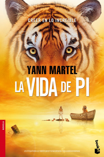 La vida de Pi, de Martel, Yann. Serie Fuera de colección Editorial Booket México, tapa blanda en español, 2014