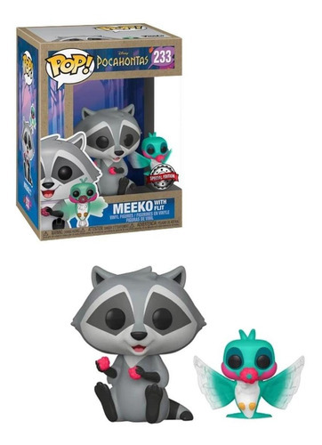 Meeko Con Flit Funko Pop & Buddy Dia De La Tierra Exclusivo (Usado)