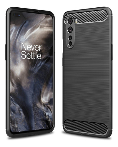 Funda Carbono Fiber Para  Oneplus Nord ( Ac2003 )