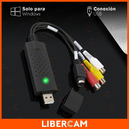 Imagen 5 de 10 de Capturadora Video Y Audio Usb Edicion. S-video + Rca