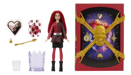 Disney Descendants The Rise of Red El libro de cocina del hechicero con la muñeca Red, Fizz, Slime y sorpresas de revelación de la muñeca