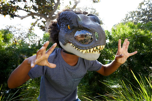 Jurassic World Máscara Interactiva T Rex Muerde Y Ruge Gwd71