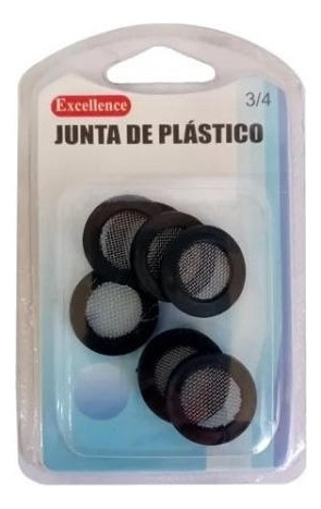 Filtro Gomas Planas Malla 3/4 8pzs Alta Calidad