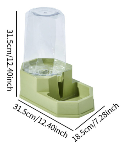Dispensador De Agua Para Mascotas Dispensador De Agua Verde