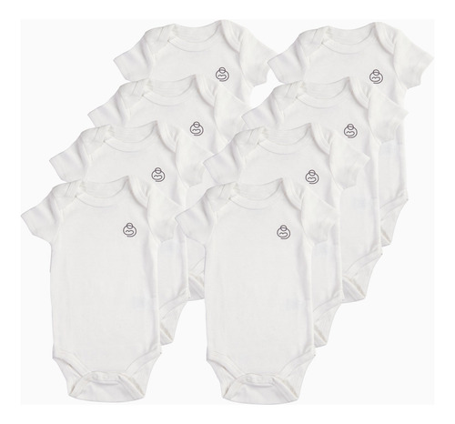 Pack De 8 Bodys Manga Corta 3-6m