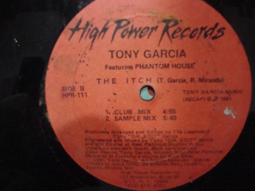 Sin Tapa Disco Tony Garcia The Hitch Phantom House E0