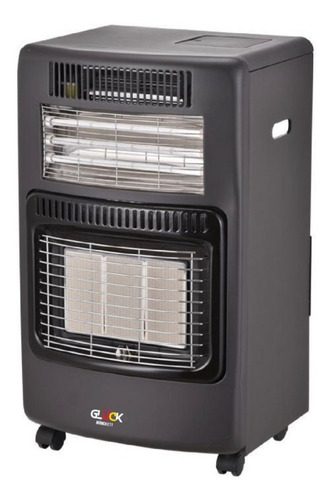 Imagen 1 de 6 de Estufa / Calefactor Hibrida Gas Infrarrojo - 15kg Glück Gris