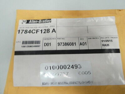 Allen Bradley 1784-cf128 Compactflash 128mb Memory Card Nnr