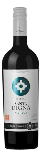 Pack De 6 Vino Tinto Torres Santa Digna Merlot 375 Ml