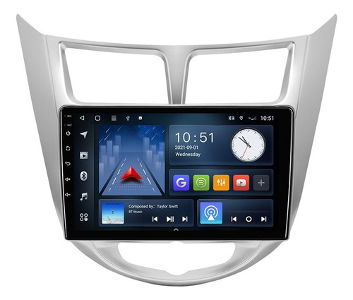 Estéreo Cámara Para Hyundai Attitude Verna Accent 2011- Gps