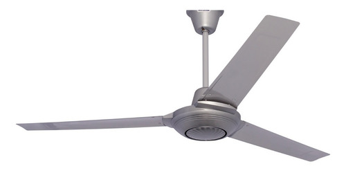 Imagen 2 de 3 de Ventilador de techo Masterfan Tifón satinado con 3 aspas de metal, 56" de diámetro 127 V