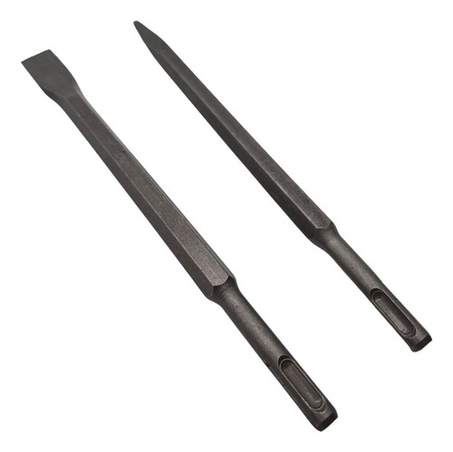 Set Cincel Cortahierro Y Punta Con Encastre Sds Plus X250mm