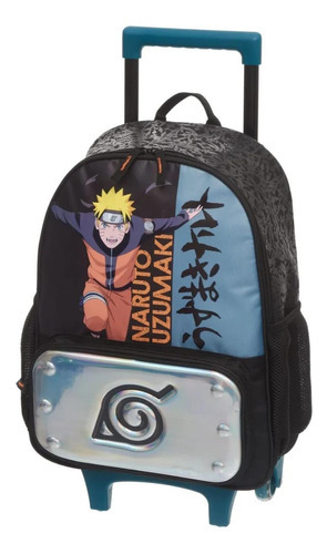 Mochila Naruto Ninja Run Rodinhas Pacific