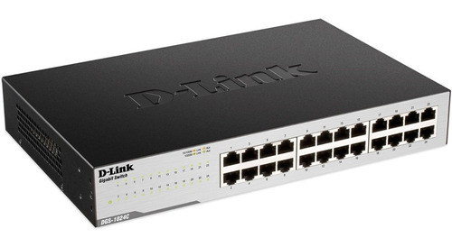 Switch D-link Dgs-1024c De 24 Puertos Gigabit Rackeable